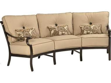 Castelle Monterey Deep Seating Crescent Sofa Set Replacement Cushions PFCUS5844VCH