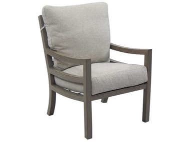 Castelle Roma Cushion Dining Aluminum Dining Arm Chair PF9606R
