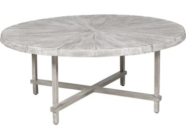 Castelle Biltmore Antler Hill Aluminum 42'' Wide Round Chat Table PFA0CO42