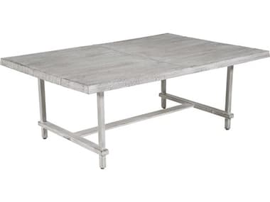 Castelle Biltmore Antler Hill Aluminum 48''W x 32''D x Large Rectangular Coffee Table PFA0RC3248