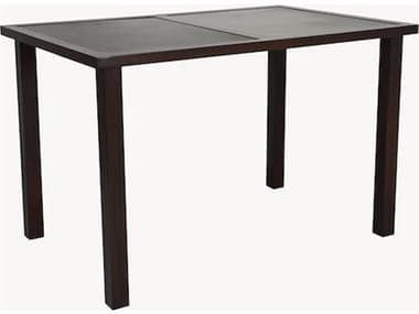 Castelle Parsons Aluminum 64''W x 42''D Rectangular Counter Table PFC1REK64