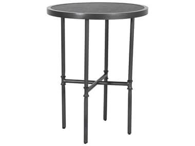 Castelle Marquis Aluminum 32'' Round Bar Height Table PFD1CH32