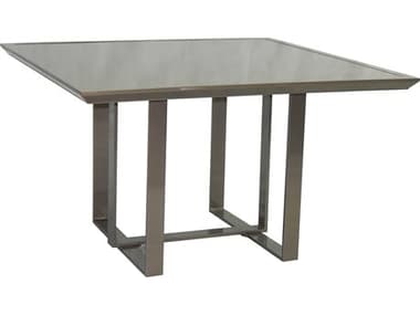 Castelle Moderna Cast Aluminum 44W - 47W Square Dining Table PFHSDK44