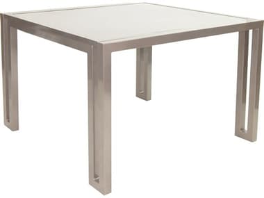 Castelle Icon Cast Aluminum 44 Square Dining Table PFRSD44