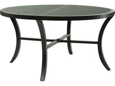 Castelle Classical Cast Aluminum 54 Round Dining Table Ready to Assemble PFSCDK54