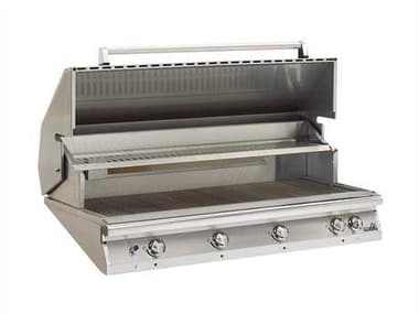 PGS Grills Legacy Big Sur Gourmet 51'' Natural Gas BBQ Grill with Rear Burner and Rotisserie PGS48RNG