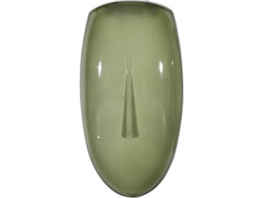 Phillips Collection Cycladic Green Concave Glass Wall Art PHCCH119137