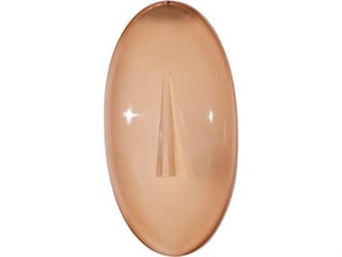 Phillips Collection Cycladic Brown Oval Glass Wall Art PHCCH119139