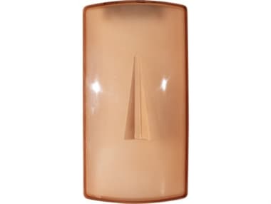Phillips Collection Cycladic Brown Rectangle Glass Wall Art PHCCH119141
