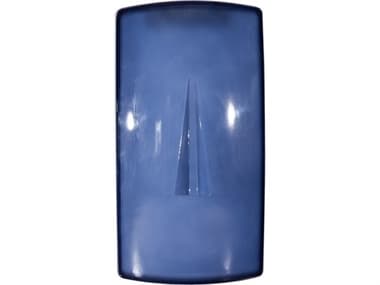 Phillips Collection Cycladic Blue Rectangle Glass Wall Art PHCCH119146
