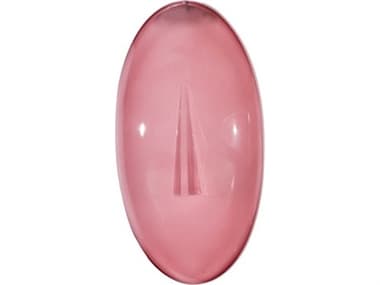 Phillips Collection Cycladic Pink Oval Glass Wall Art PHCCH119149