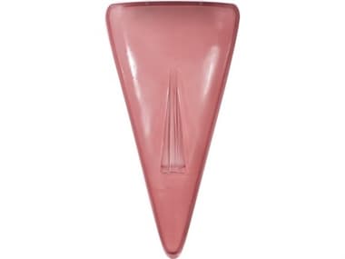 Phillips Collection Cycladic Pink Triangle Glass Wall Art PHCCH119150