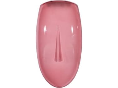 Phillips Collection Cycladic Pink Concave Glass Wall Art PHCCH119152