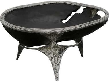 Phillips Collection Black Graven Table Top Bowl PHCID112791