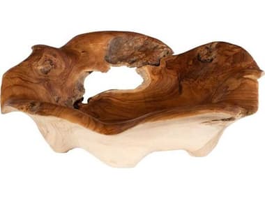 Phillips Collection Natural Brown Small Carving Bowl PHCID114852