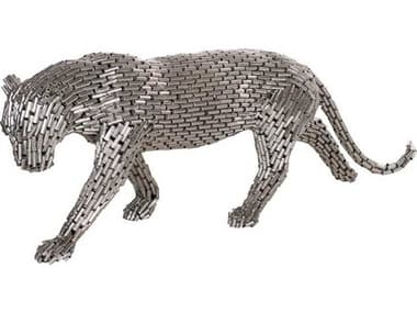 Phillips Collection Silver Panther Pipe Sculpture PHCID116840