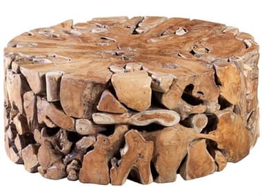 Phillips Collection 39" Round Wood Natural Coffee Table PHCID65143