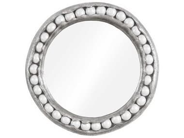 Phillips Collection Silver Leaf 36'' Round Wall Mirror PHCPH104196