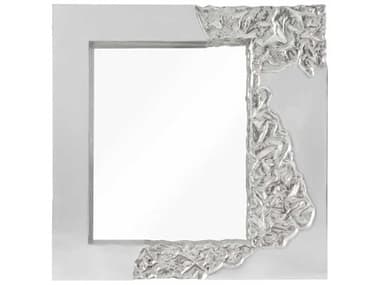 Phillips Collection Silver Leaf 39'' Square Wall Mirror PHCPH104310