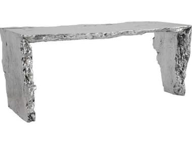 Phillips Collection 72" Silver Leaf Computer Desk Shell PHCPH104338