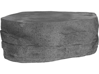 Phillips Collection 45" Resin Slate Gray Coffee Table PHCPH104354