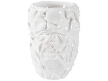 Phillips Collection Gel Coat White Drape Planter PHCPH108835