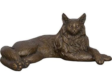 Phillips Collection Bronze Brown Cat Sculpture PHCPH113918