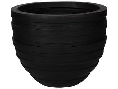 Phillips Collection Black Medium June Planter PHCPH114651