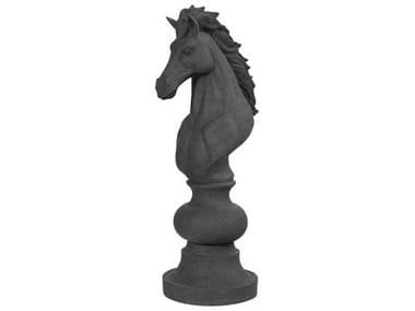 Phillips Collection Black Knight Chess Sculpture PHCPH115683