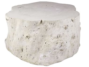 Phillips Collection Log Roman Stone 35'' Wide Round Coffee Table PHCPH59417