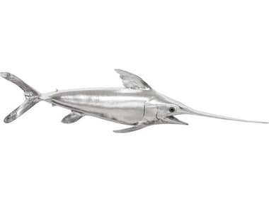 Phillips Collection Silver Leaf Broadbill Swordfish Fish 3D Wall Art PHCPH62416