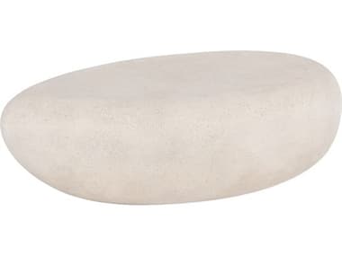 Phillips Collection River Stone Oval Roman Coffee Table PHCPH64433