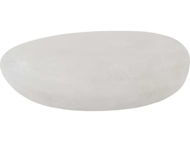 Phillips Collection River Stone Roman 42'' Wide Oval Coffee Table PHCPH64433