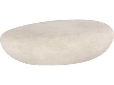 Phillips Collection River Stone 54&quot; Oval Roman Coffee Table PHCPH64434