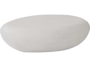 Phillips Collection River Stone Roman 54'' Wide Oval Coffee Table PHCPH64434