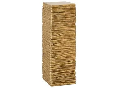 Phillips Collection Gold Leaf Decorative Slate Pillar PHCPH67086