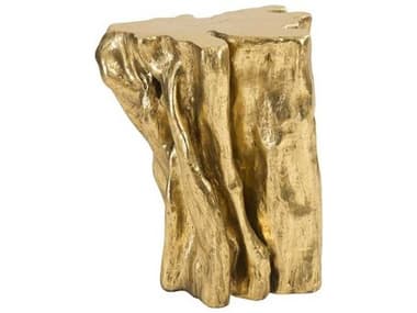 Phillips Collection 15" Gold Leaf Accent Stool PHCPH79025