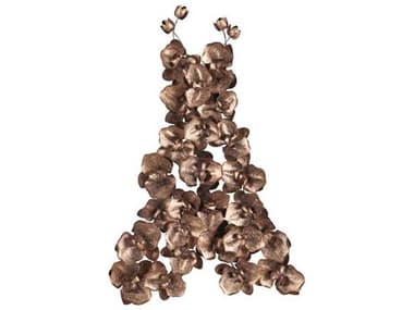 Phillips Collection Orchid Dress Copper/Black Metal Wall Art PHCTH100862