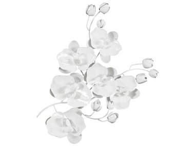 Phillips Collection Orchid Sprig White Metal Wall Art PHCTH100863