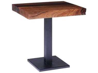 Phillips Collection 30" Rectangular Wood Natural Black Dining Table PHCTH101822