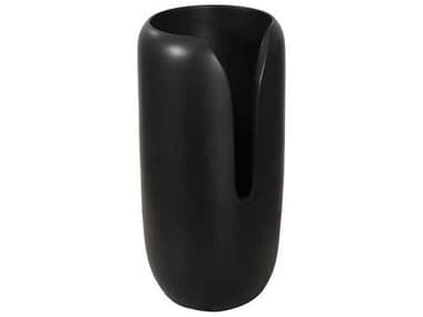 Phillips Collection Black 12'' High Interval Wood Vase PHCTH107162