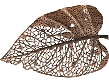 Phillips Collection Copper Matte Lacquer 19'' Birch Leaf Metal Wall Art PHCTH108528