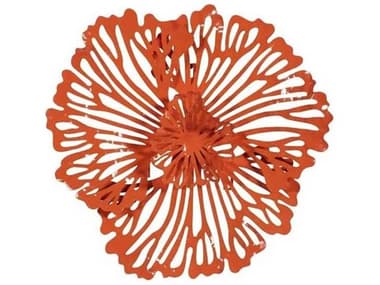 Phillips Collection Coral Flower Metal Wall Art PHCTH109689