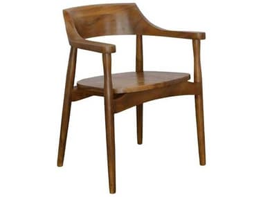 Phillips Collection Origins Brown Arm Dining Chair PHCTH110598