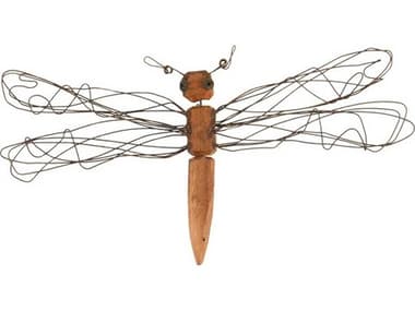 Phillips Collection Wire Wing Dragonfly Small Metal Wall Art Wood PHCTH76842