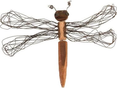 Phillips Collection Wire Wing Dragonfly Medium Metal Wall Art Wood PHCTH76843