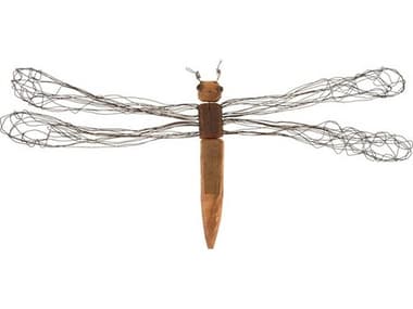 Phillips Collection Wire Wing Dragonfly Large Metal Wall Art Wood PHCTH76844