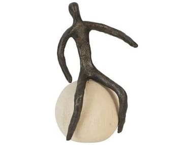 Phillips Collection Bronze / Bleached Wood Sculpture PHCTH96038