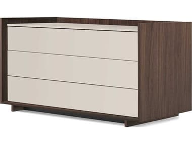 Pianca Kyoto 60" Wide 3-Drawers Brown Dresser PIA2E371WALNUTBEIGE