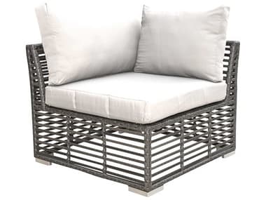 Panama Jack Graphite Wicker Cushion Lounge Chair PJPJO1601GRYC